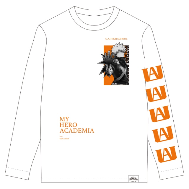 僕のヒーローアカデミア ロングスリーブTシャツ 5th Anniversary 爆豪勝己 REGENERATION Mサイズ
