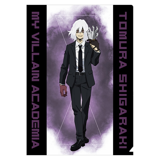 僕のヒーローアカデミア suit costume クリアファイル/死柄木弔