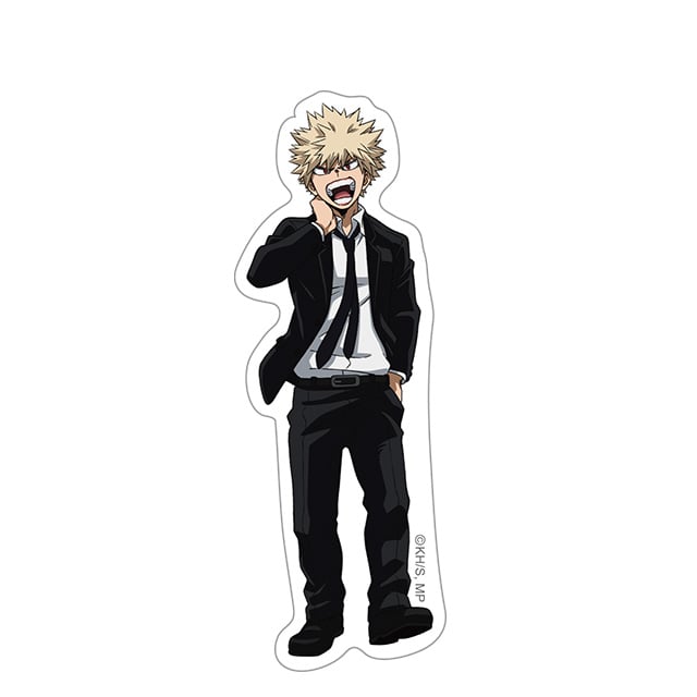 僕のヒーローアカデミア suit costume ステッカー／爆豪勝己