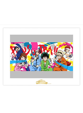 僕のヒーローアカデミア A4キャラファインマット つなぎコスチュームVer.