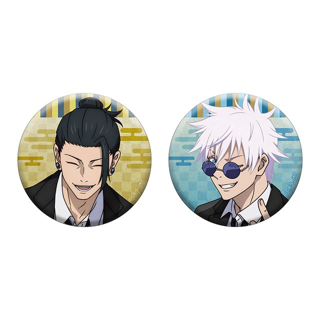 呪術廻戦 缶バッジ2個セット スーツVer.