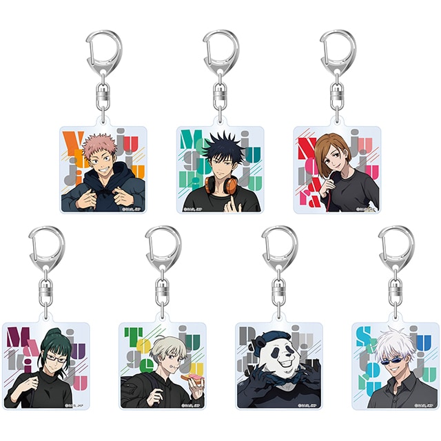 呪術廻戦 トレーディングアクリルキーホルダー Holiday Ver. 【全7種】 ランダム2個セット