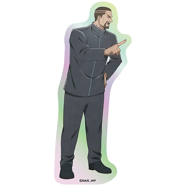 呪術廻戦 描き下ろしオーロラステッカー 懐玉・玉折 夜蛾正道 JF2024 Ver.