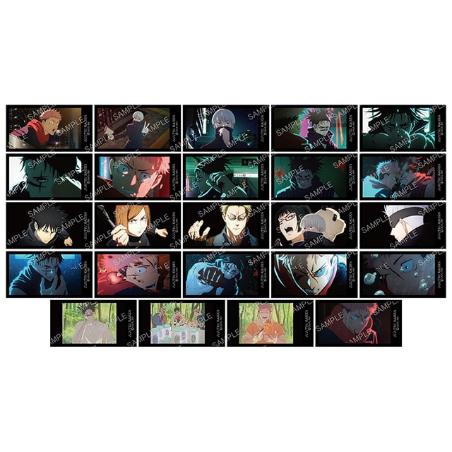 呪術廻戦 渋谷事変 トレーディングミニカード -第37話- 【全24種】 ランダム4枚セット