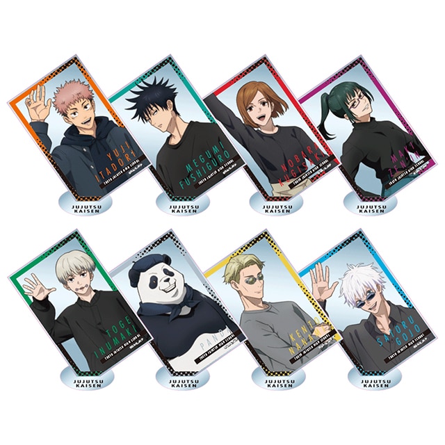 呪術廻戦 トレーディングカードアクリルスタンド 【全8種】 ランダム2個セット