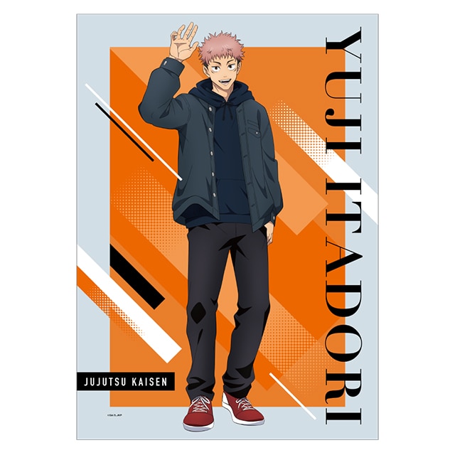 呪術廻戦 A3クリアポスター 虎杖悠仁