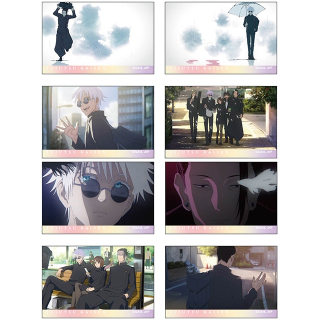 呪術廻戦 懐玉・玉折 場面写(ED) トレーディングアクリルブロック【全8種】 ランダム2個セット