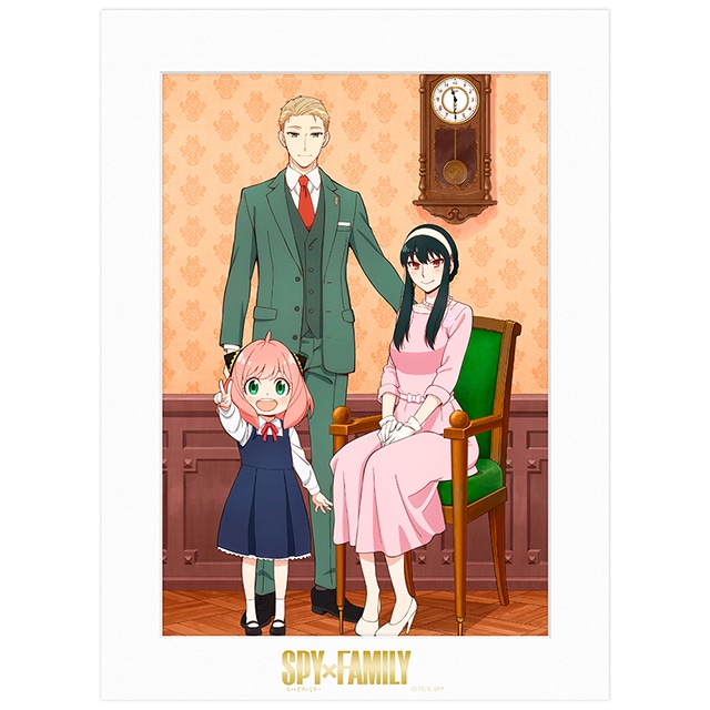 SPY×FAMILY メインビジュアルA4キャラファインマット A