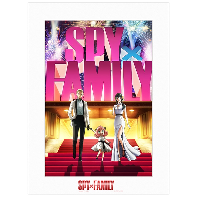 SPY×FAMILY メインビジュアルA4キャラファインマット C