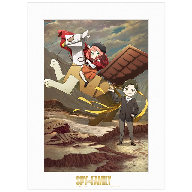 SPY×FAMILY メインビジュアルA4キャラファインマット D