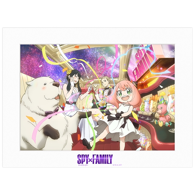 SPY×FAMILY メインビジュアルA4キャラファインマット E