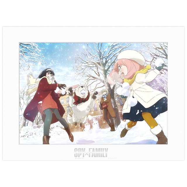 SPY×FAMILY メインビジュアルA4キャラファインマット F