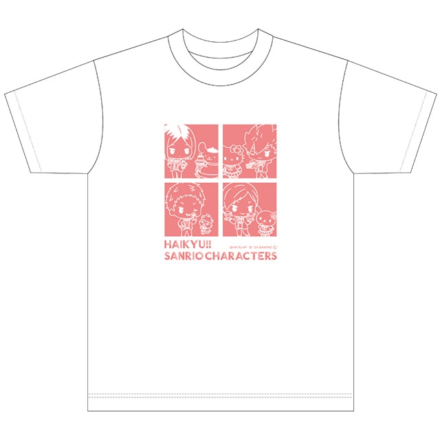 ハイキュー!!×サンリオキャラクターズ Tシャツ パターンB(音駒)