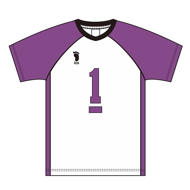 【2025年12月順次発送予定】ハイキュー!! ユニフォーム 白鳥沢学園高校 牛島若利 XL