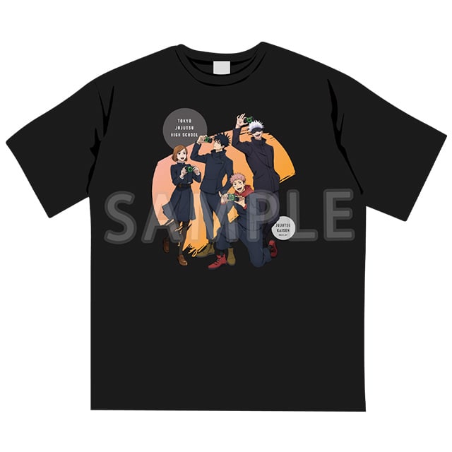 呪術廻戦 じゅじゅHONPO ビッグシルエットTシャツ