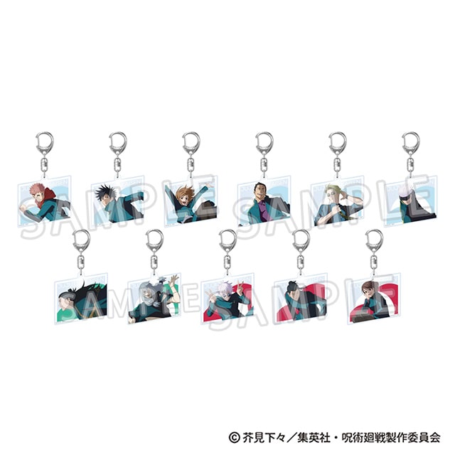 呪術廻戦 じゅじゅフェス 2024 トレーディングアクリルキーホルダー 【全11種】 ランダム1個