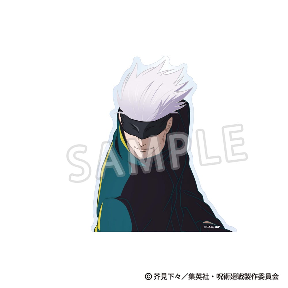 呪術廻戦 じゅじゅフェス 2024 BIGクリアステッカー 五条 悟