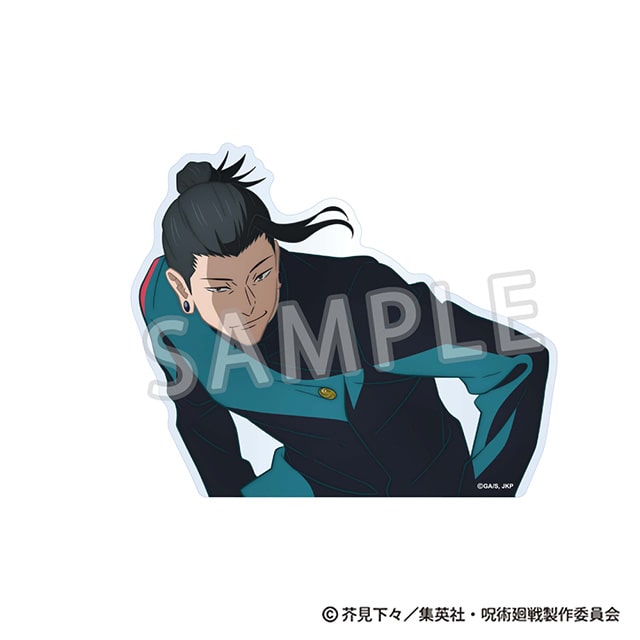 呪術廻戦 じゅじゅフェス 2024 BIGクリアステッカー 懐玉・玉折 夏油 傑