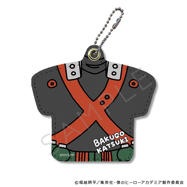 僕のヒーローアカデミア mochocho ユニフォーム型レザーチャーム 爆豪勝己