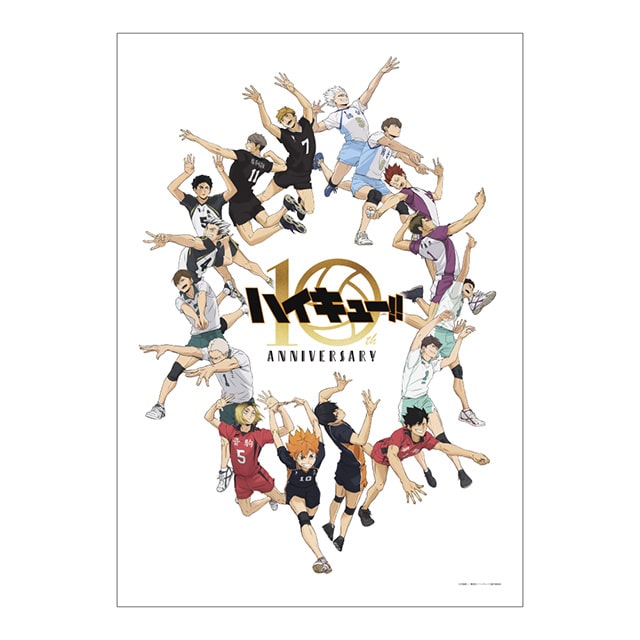 ハイキュー!! 10th Anniversary 布ポスター KV
