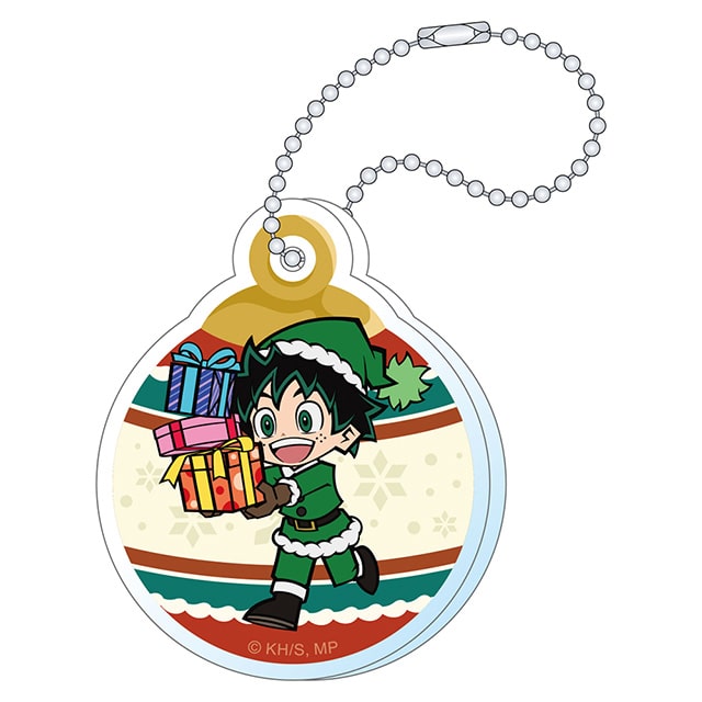 僕のヒーローアカデミア メリれ！クリスマス！ オーナメント風アクリルキーホルダー 緑谷出久