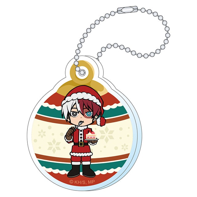 僕のヒーローアカデミア メリれ！クリスマス！ オーナメント風アクリルキーホルダー 轟 焦凍