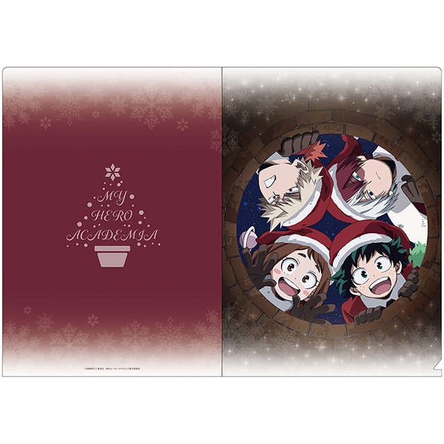 僕のヒーローアカデミア メリれ!クリスマス! クリアファイル