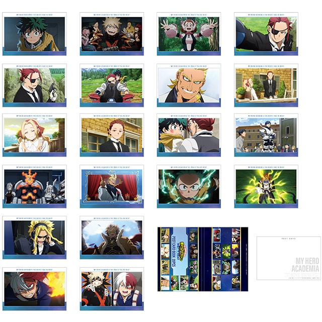 僕のヒーローアカデミア THE MOVIE ユアネクスト ポストカードブック