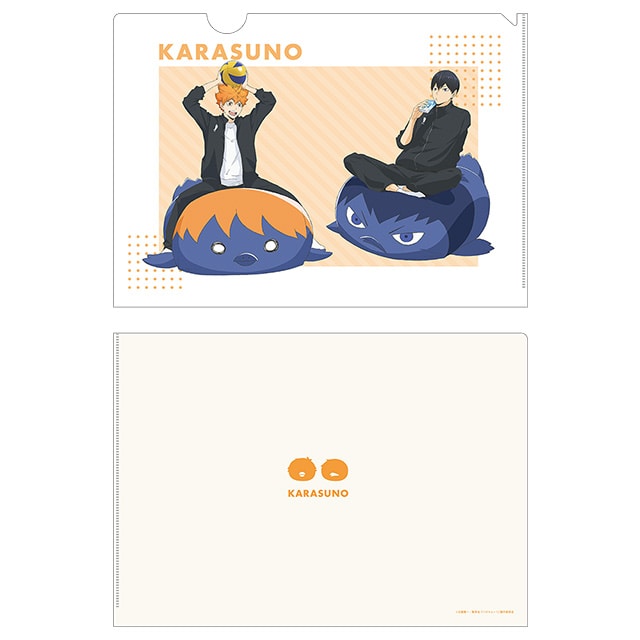 【再販売26年2月下旬お届け商品】ハイキュー!! 描き下ろしクリアファイル 烏野高校 JF2024 Ver.