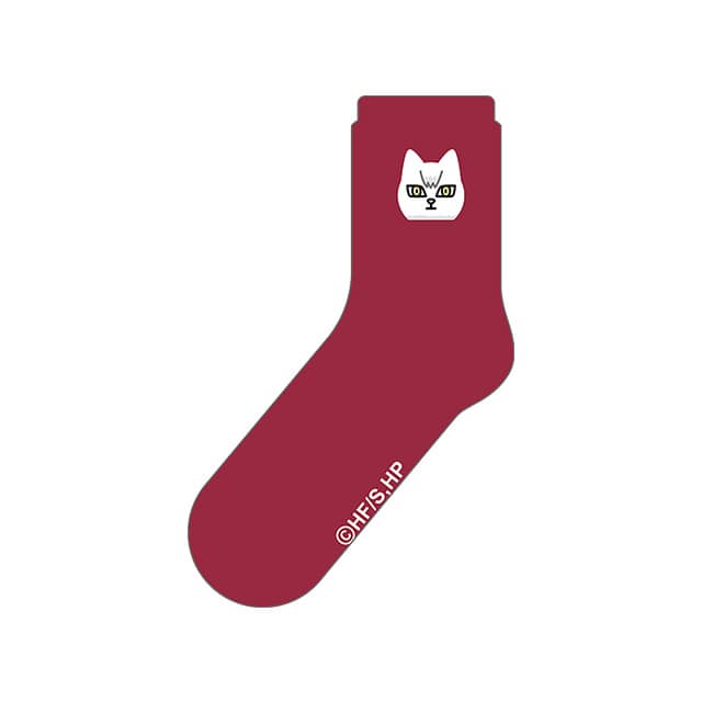ハイキュー!! 刺繍ソックス キタキツネ