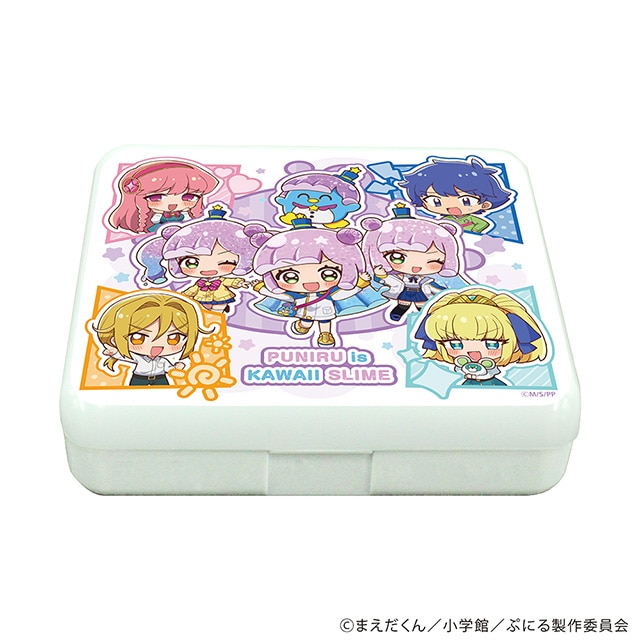 『ぷにるはかわいいスライム』 ミニキャライラスト 小物ケース01 集合