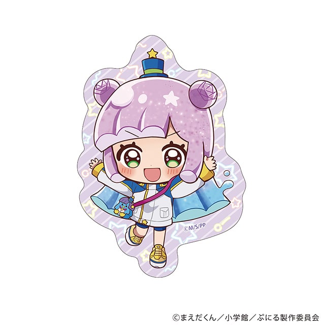 『ぷにるはかわいいスライム』 ミニキャライラスト ダイカットスマホステッカー01 いつものかわいいぷにる