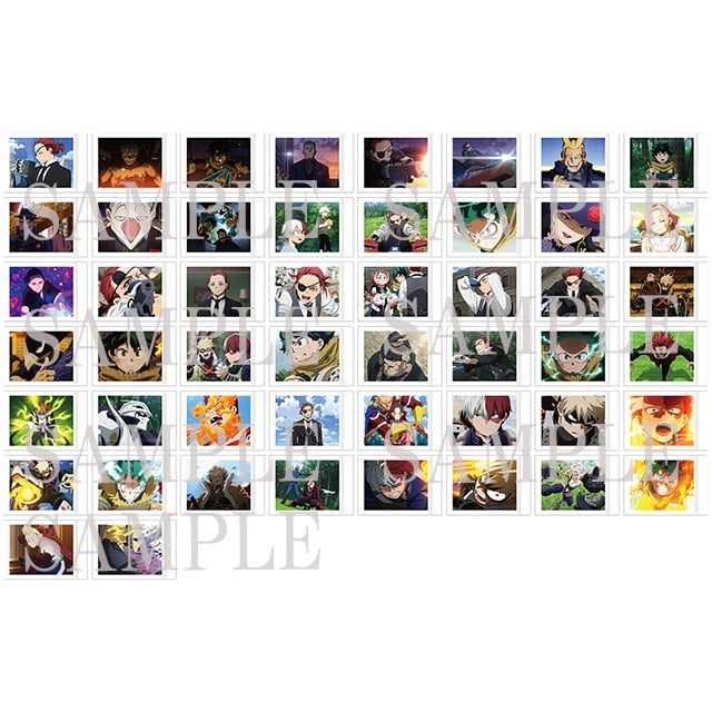 僕のヒーローアカデミア THE MOVIE ユアネクスト ぱしゃこれ 【全50種】 ランダム1BOX（10パック入り）セット