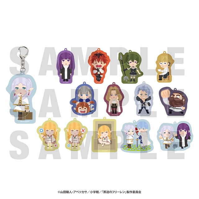 「葬送のフリーレン×いらすとや」 トレーディングアクリルキーホルダー 一級魔法使い試験編 【全14種】 14個入りBOX