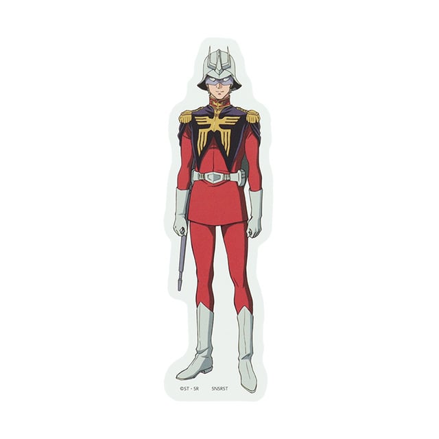 『機動戦士Gundam GQuuuuuuX』 ステッカー シャア・アズナブル