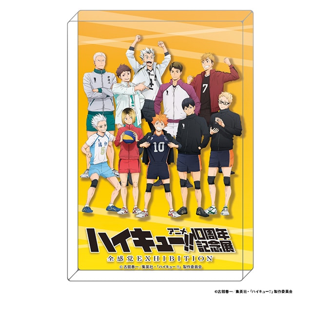 ハイキュー!! アクリルブロック＜10周年記念展描き下ろし＞
