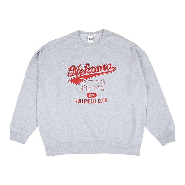 アニメ「ハイキュー!!」×ZOZOTOWN COLLEGE LOGO SWEAT 音駒 M