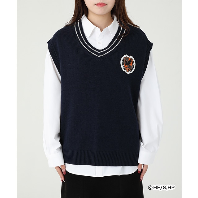 アニメ「ハイキュー!!」×ZOZOTOWN SHIRTS＆KNIT VEST SET 烏野