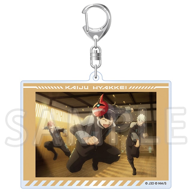 怪獣８号 アニメ怪獣百景 アクリルキーホルダー 02