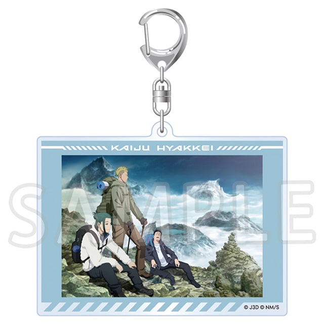 怪獣８号 アニメ怪獣百景 アクリルキーホルダー 03