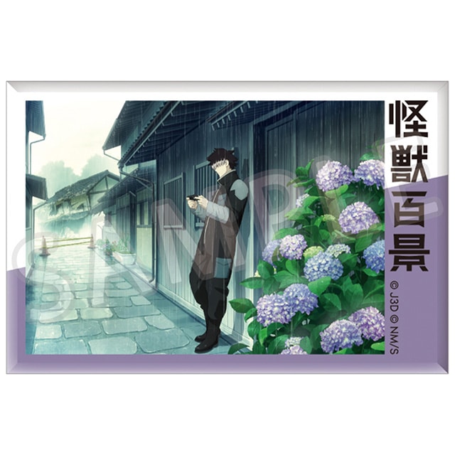 怪獣８号 アニメ怪獣百景 スクエア缶バッジ 06