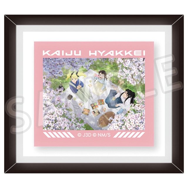 怪獣８号 アニメ怪獣百景 フレームマグネット 04