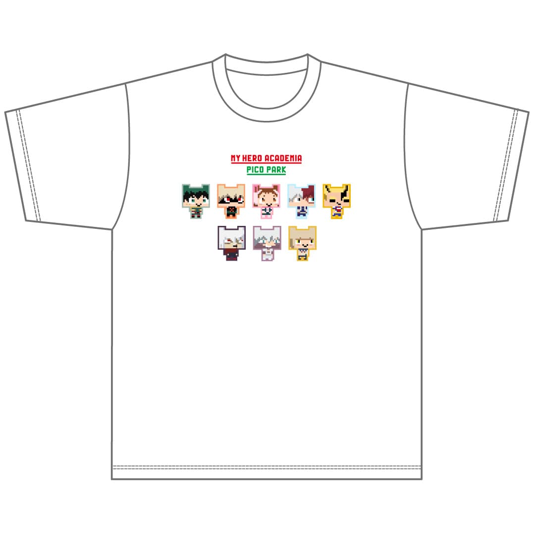 僕のヒーローアカデミア×PICO PARK Tシャツ（M）