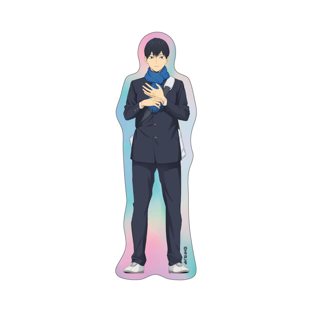 ハイキュー!! ホログラムステッカー 影山飛雄 冬制服Ver.