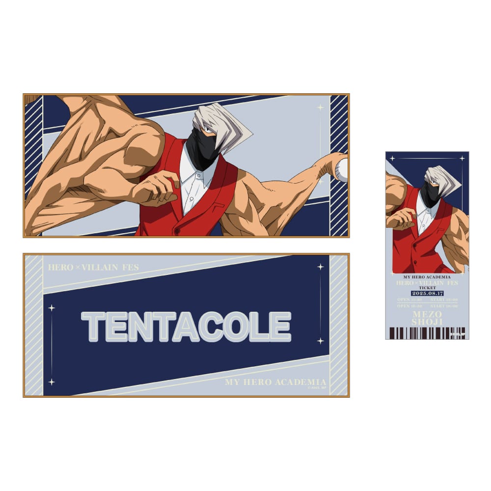 僕のヒーローアカデミア HERO×VILLAIN FES. キャラクタークロス＆チケット風カードセット 障子目蔵