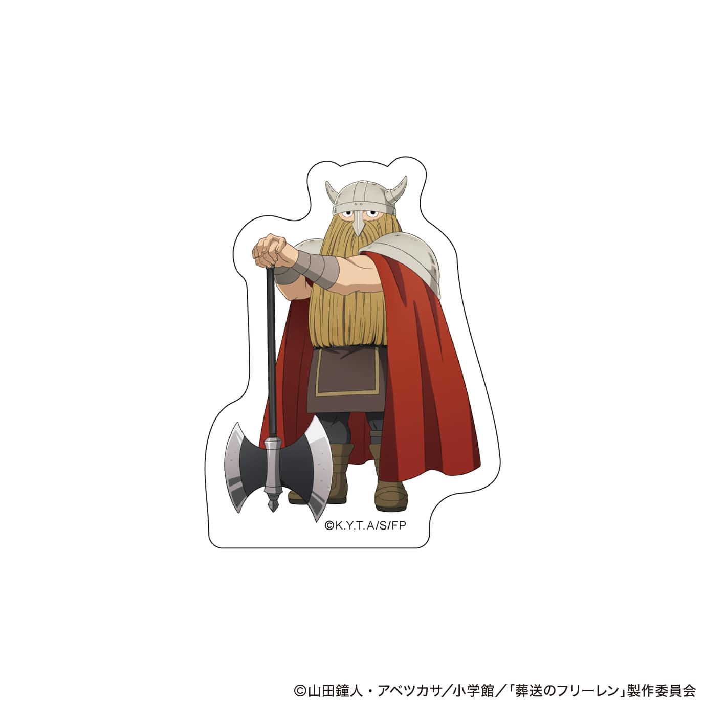 葬送のフリーレン ダイカットステッカー アイゼン