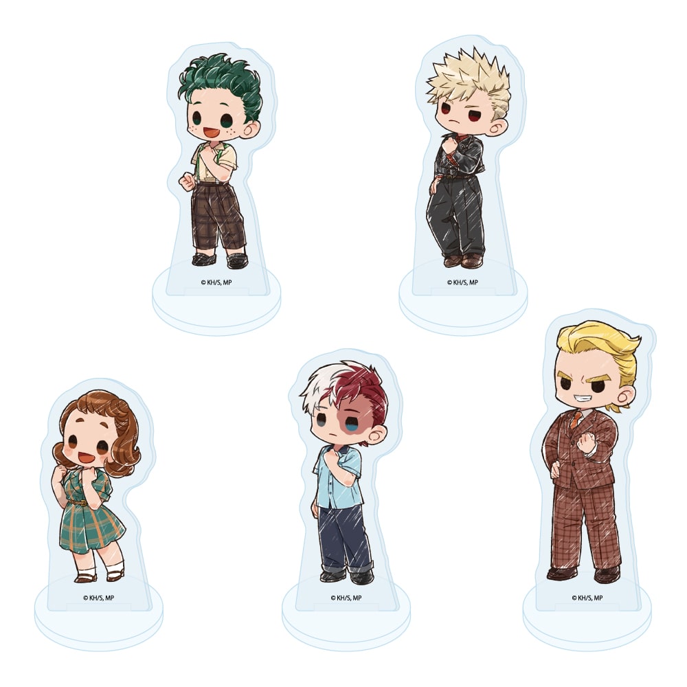 僕のヒーローアカデミア グラフアート トレーディングアクリルぷちスタンド アメリカンレトロVer. 【全5種】 ランダム1個