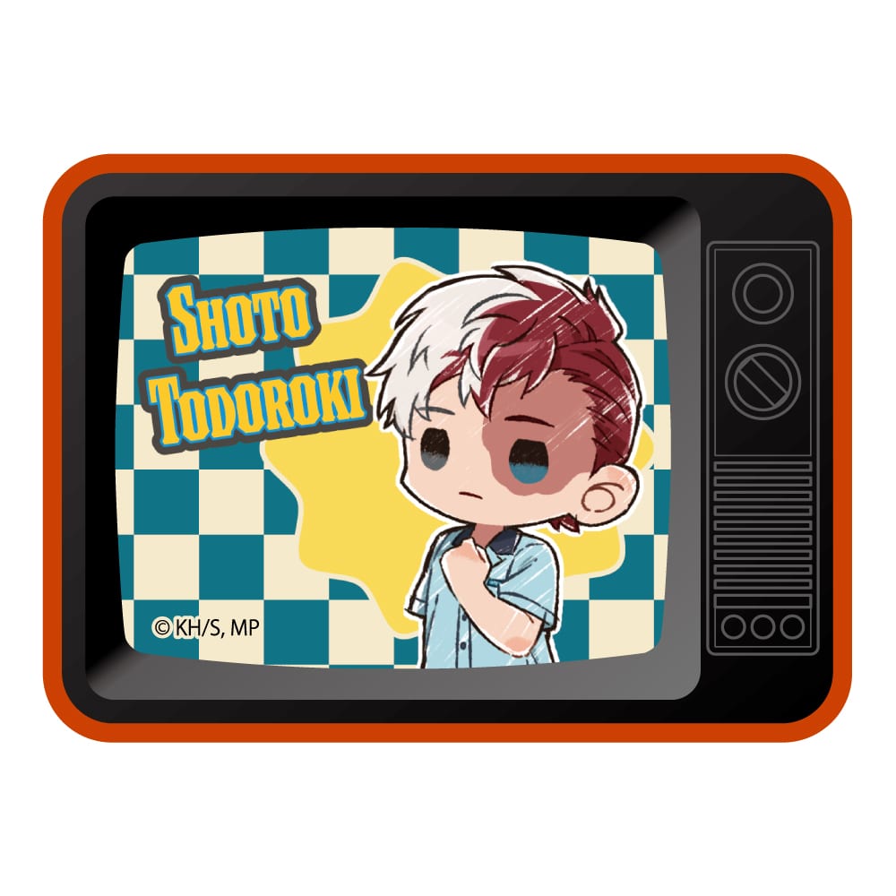 僕のヒーローアカデミア グラフアート TV型マグネット 轟 焦凍 アメリカンレトロVer.