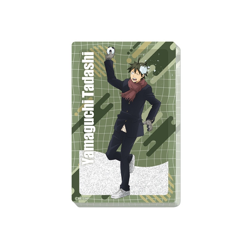 ハイキュー!! グリッターアクリルブロック 山口 忠 雪合戦Ver.