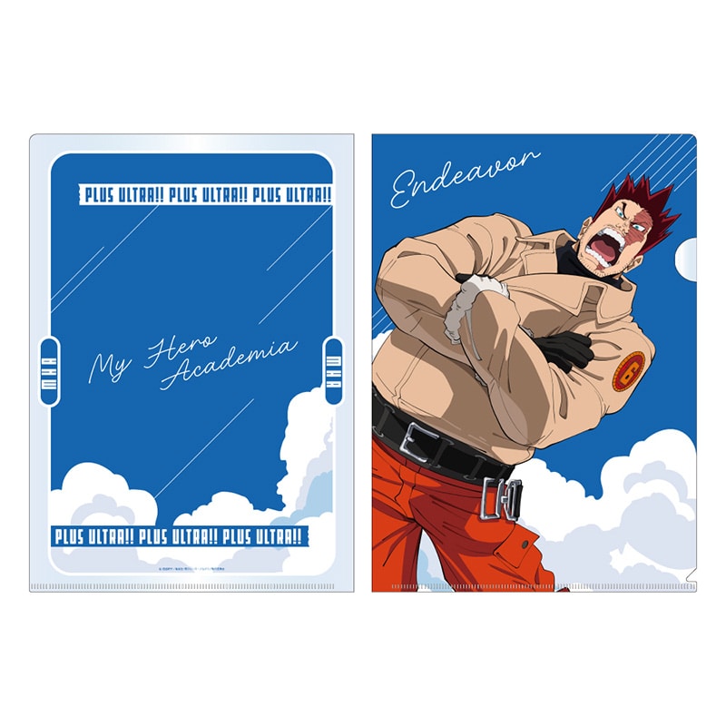 僕のヒーローアカデミア クリアファイル エンデヴァー JF2026 Ver.